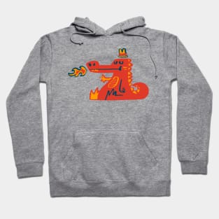 fire-breathing king Hoodie